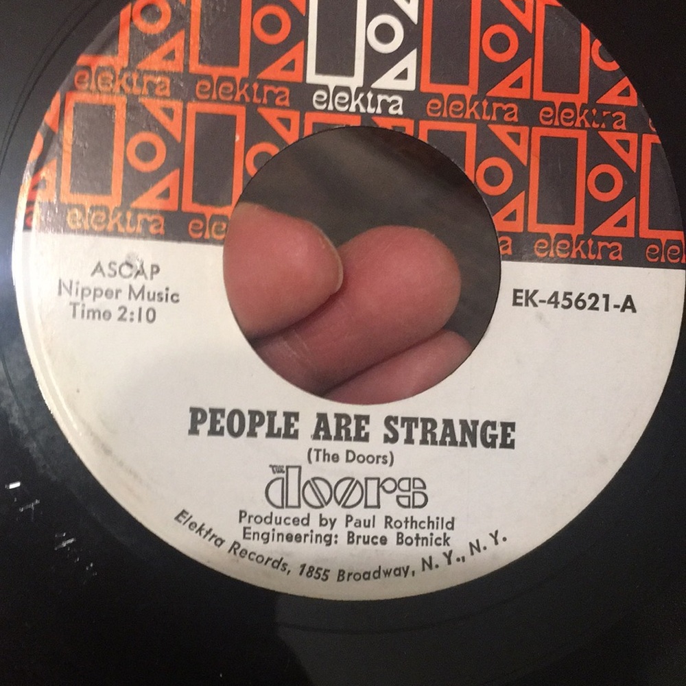The doors Original 🚪 unhappy girl and people are strange